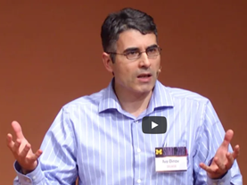 Ivo Dinov giving a talk